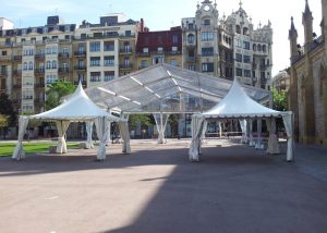 Carpas en San Sebastián