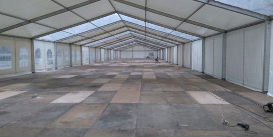 Carpa para megaeventos y ferias