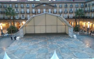 Carpas para actividades públicas